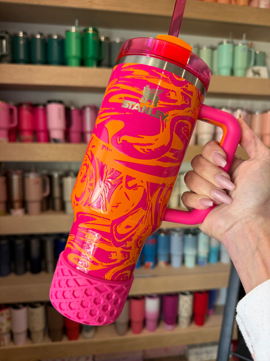Electric Pink Waffle Boot  NEW!