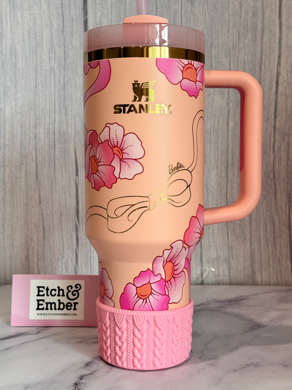 Twist N Turn PINK MACRAME  Boot
