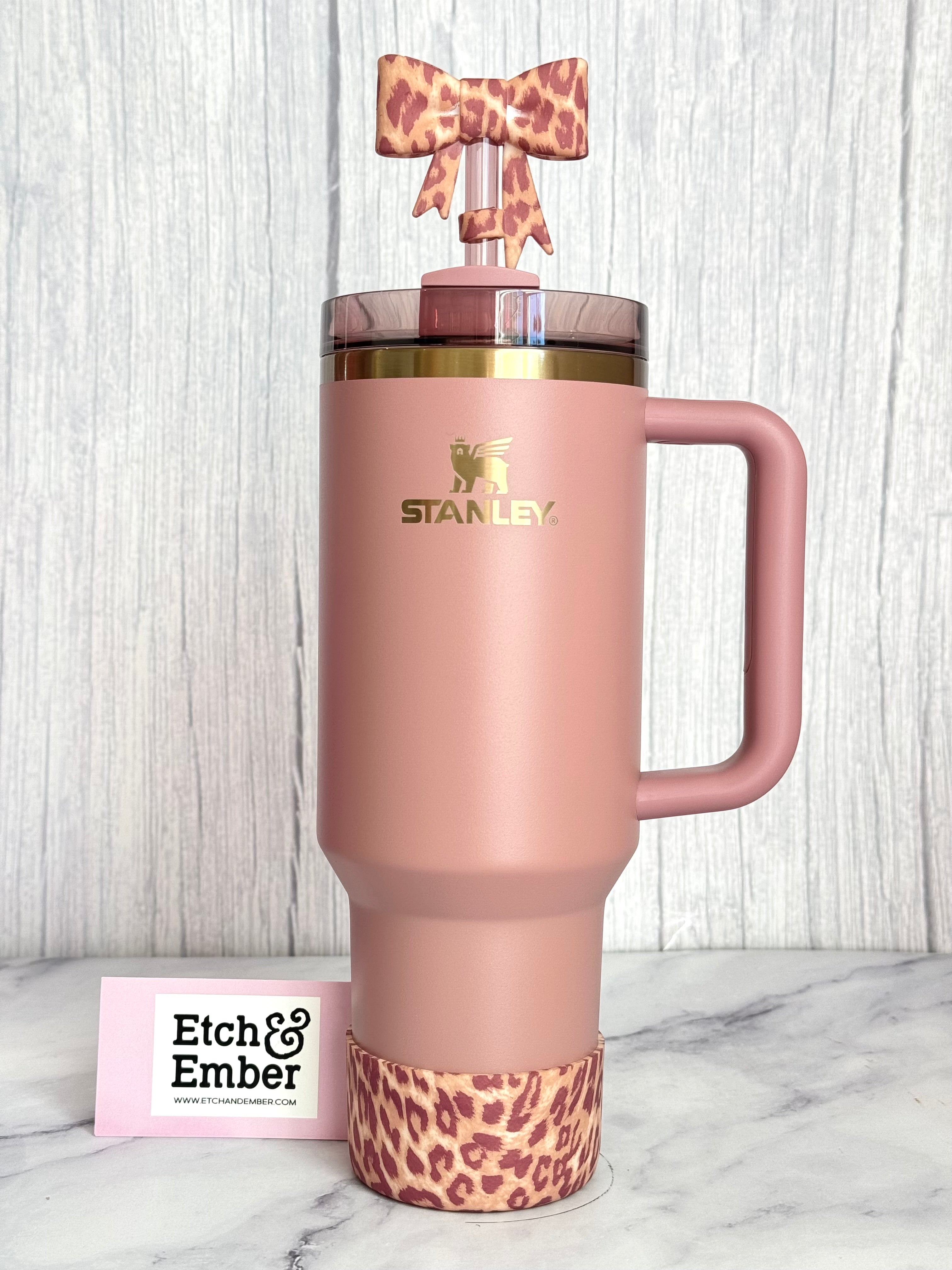 Pink Leopard Smooth  Boot  *Hydroprint*