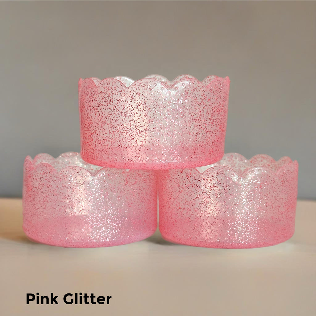 Blush Glitter Cup Boot