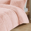 Pink Cozy Sherpa Duo