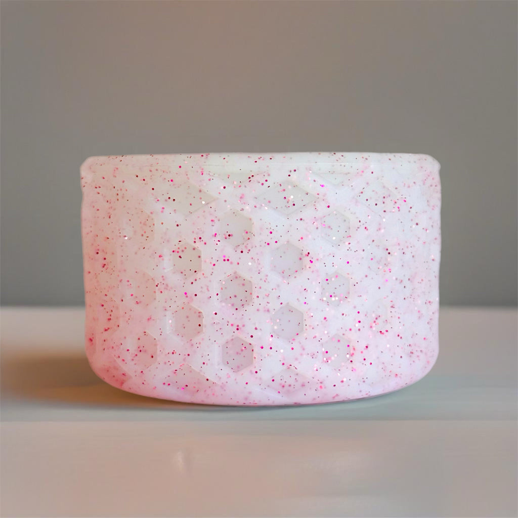 Pink Glitter Waffle Boot