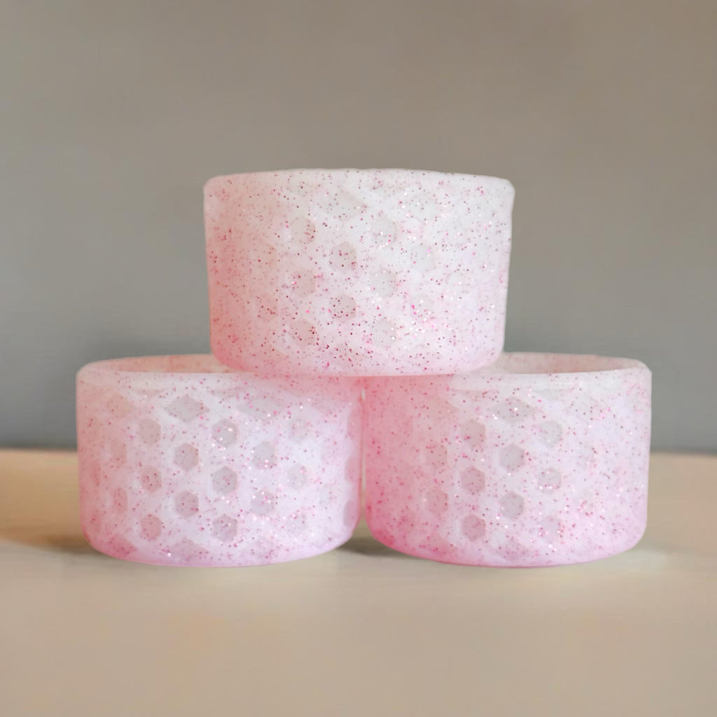 Pink Glitter Waffle Boot
