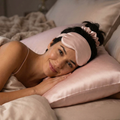 Blush Satin Slumber Set