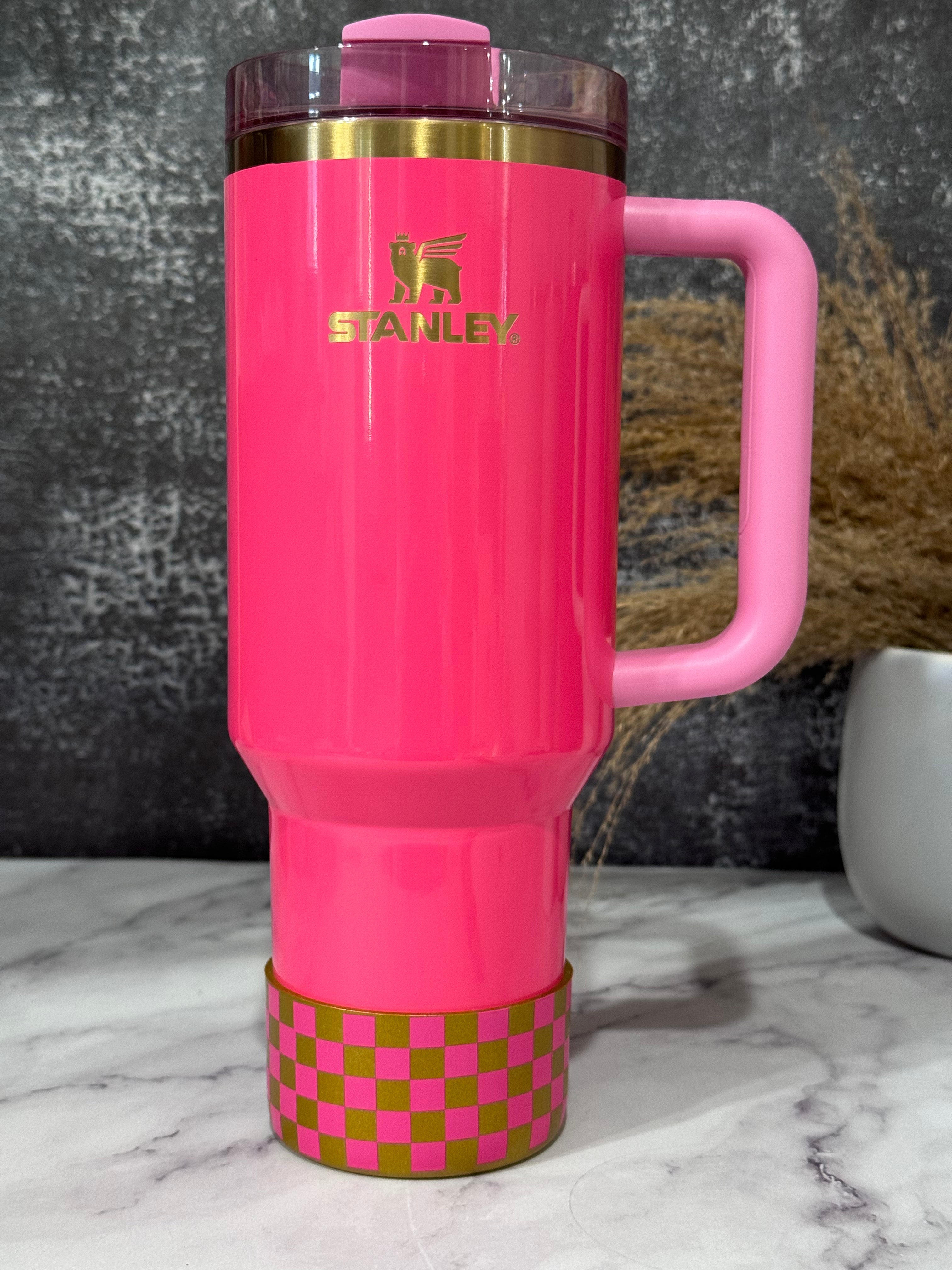 Gold Pink Parade CHECKERS  Boot