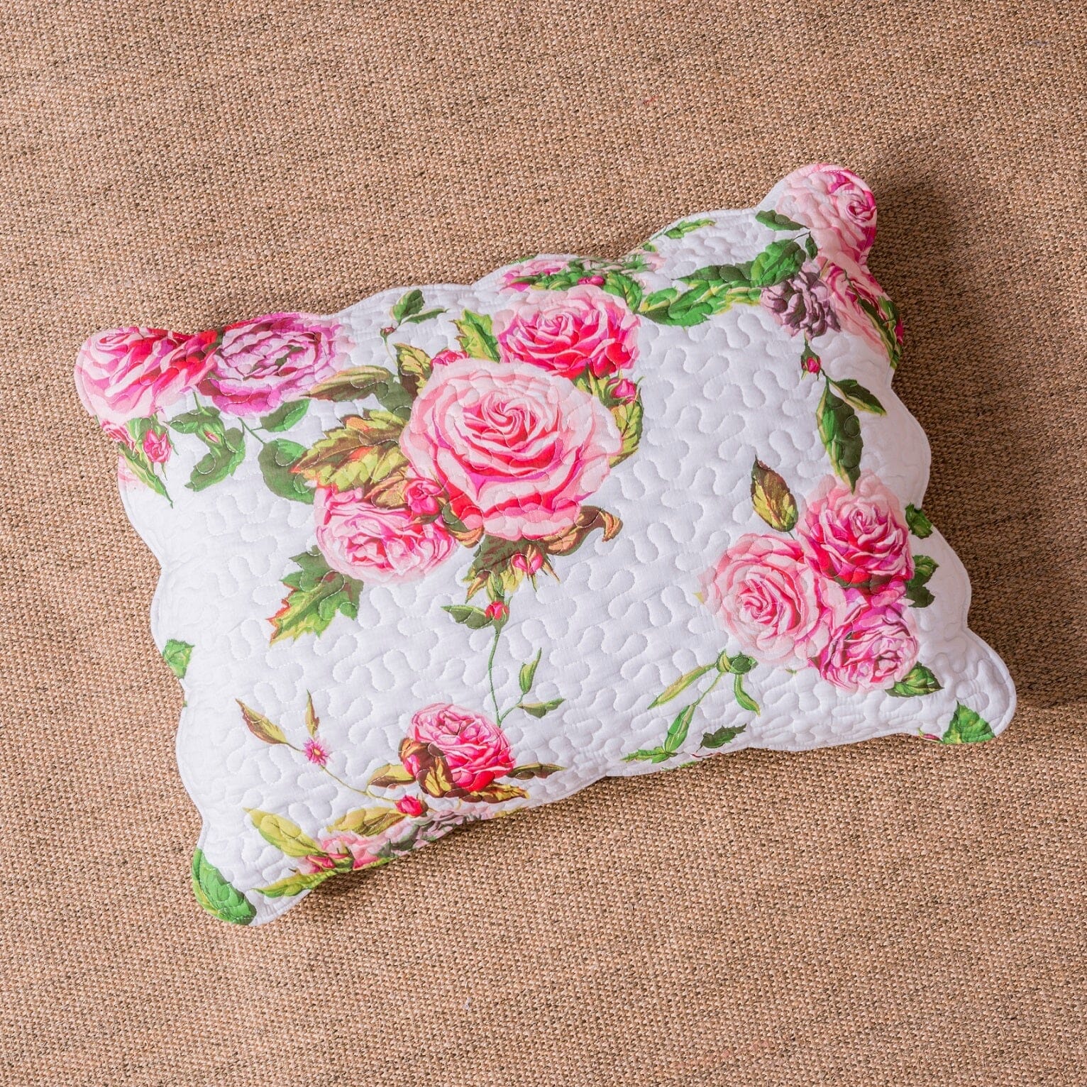 Spring Blossom Pink Pillow Sham
