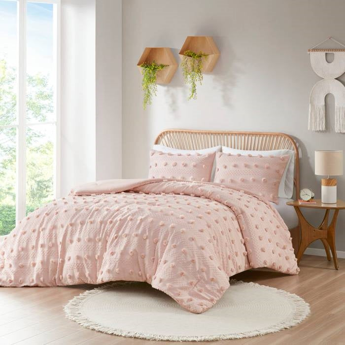 Pink Pompom Cloud Set