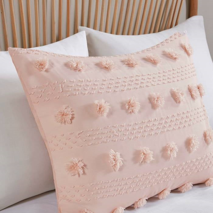 Pink Pompom Cloud Set
