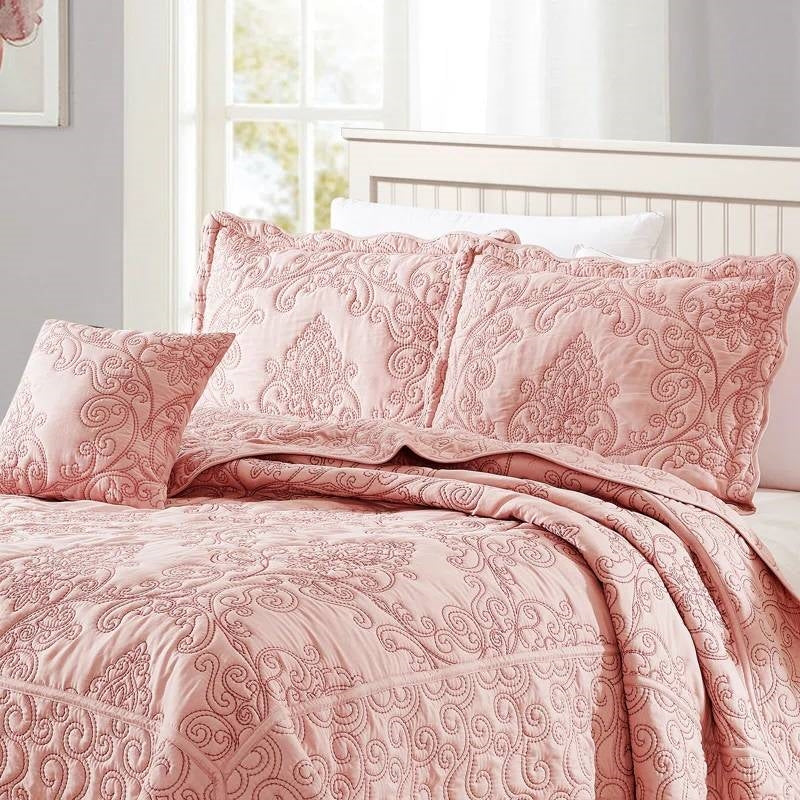 Blush Damask Reverie Set
