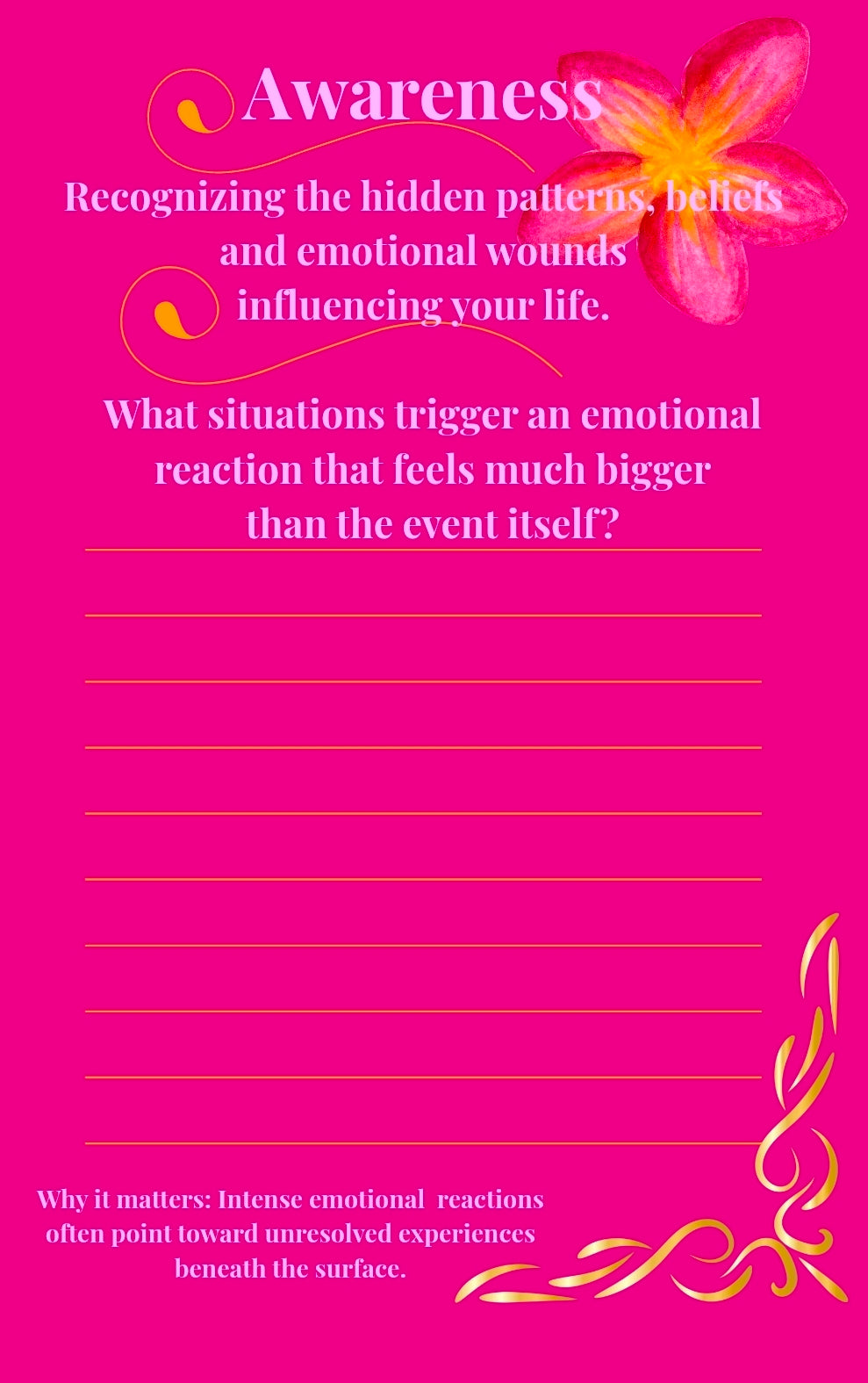 Heal in Pink Guided WorkBook