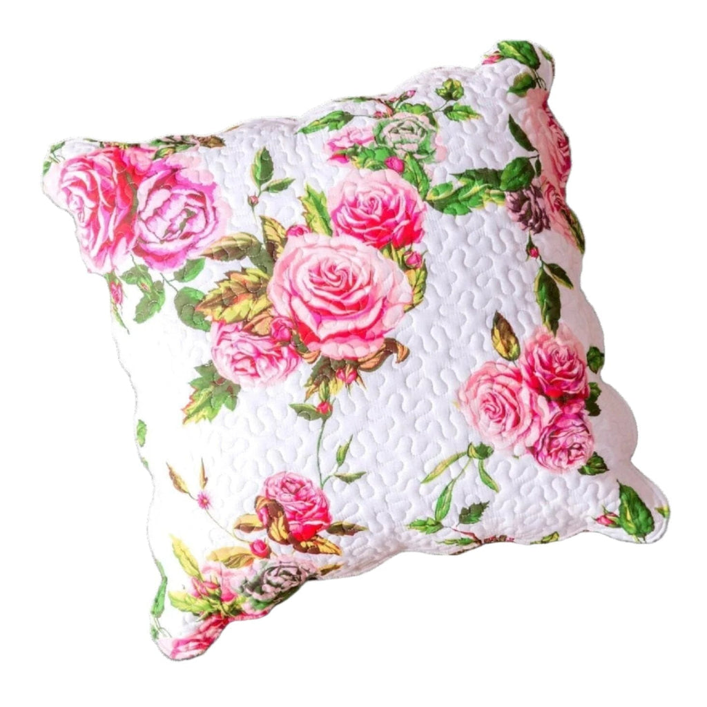 Spring Blossom Pink Euro Cover