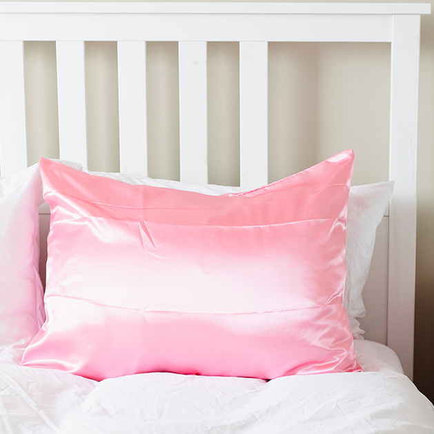 Pink Satin Dream Pillowcase Set